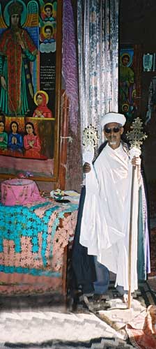 Lalibela priest